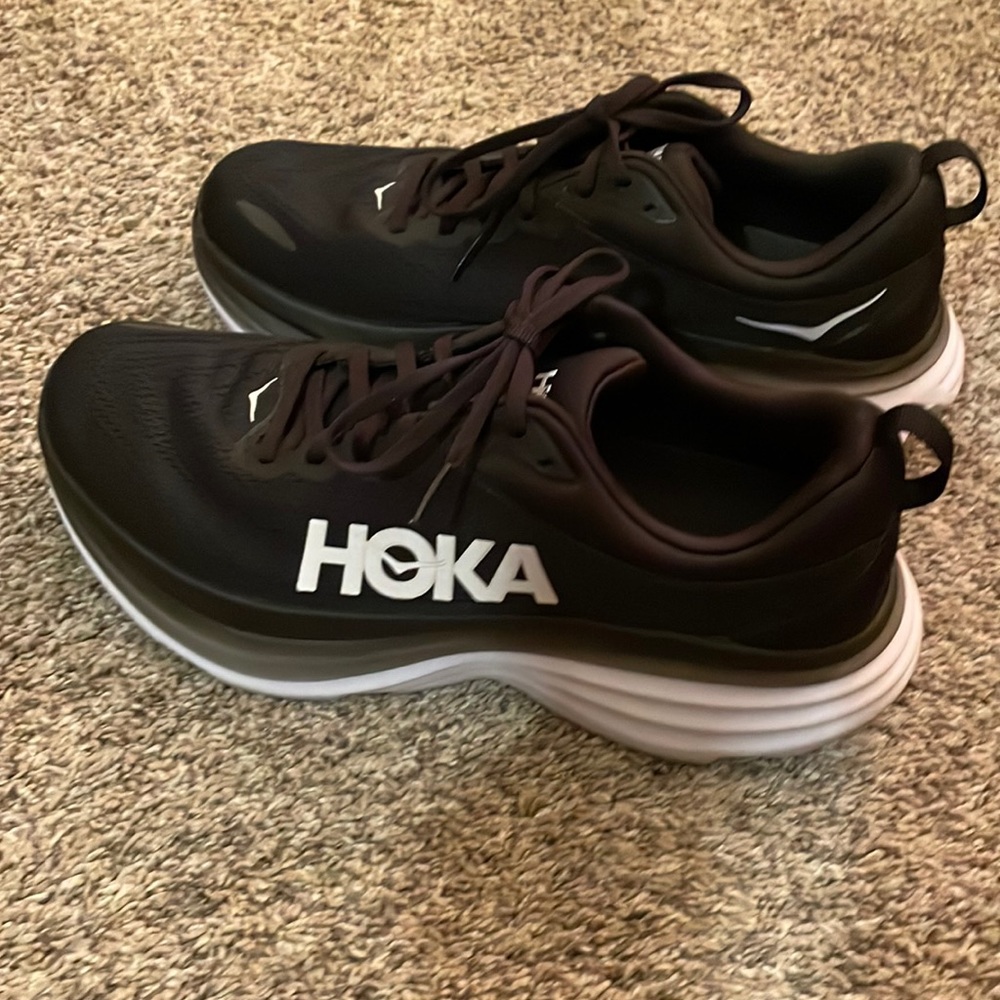 Hoka Bondi 8. Size 11 B. Worn 2 weeks like brand new!